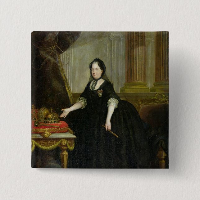 Maria Theresa Empress av Österrike Knapp (Framsida)