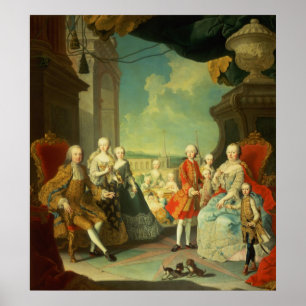 Maria Theresa och henne make Poster