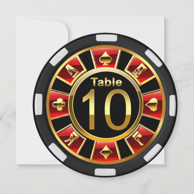 Maria Vegas Casino bordsnummer 10 (Framsida)