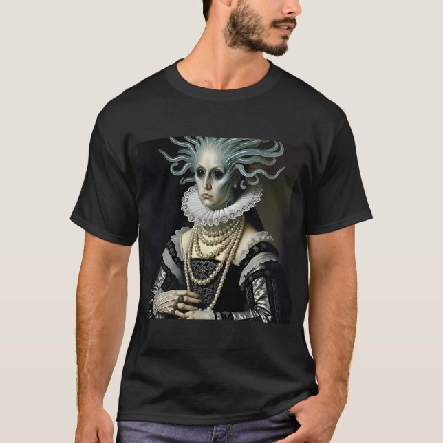 Maria Von EctoTen'tacles en kuslig medborgare i In T Shirt (Framsida)