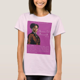 Maria W. Stewart - Figurer i Amerikansk historia T Shirt