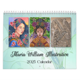 Maria William Illustration 2025-kalender Kalender