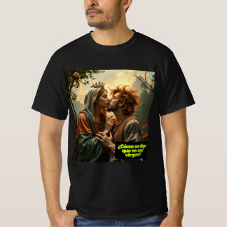 María y el desafío de la fe (humor ligero) t shirt