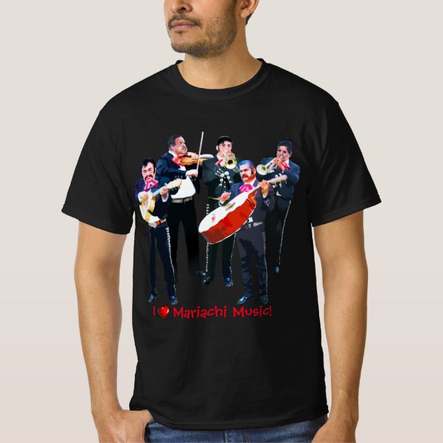 Mariachi Band T Shirt (Framsida)