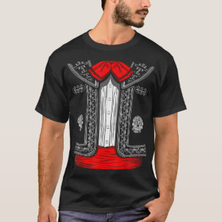 Mariachi Charro Mexican Cinco de Mayo Costume T Shirt