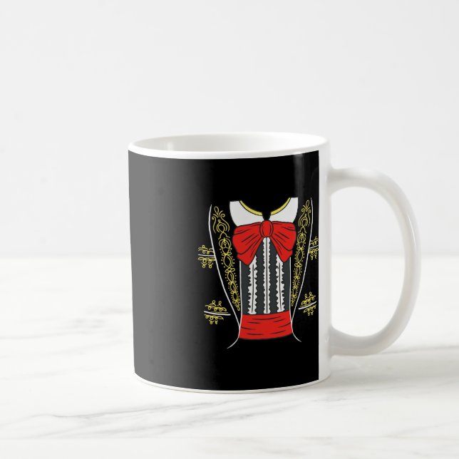 Mariachi Charro Mexican Costume for Cinco De Mayo Kaffemugg (Höger)
