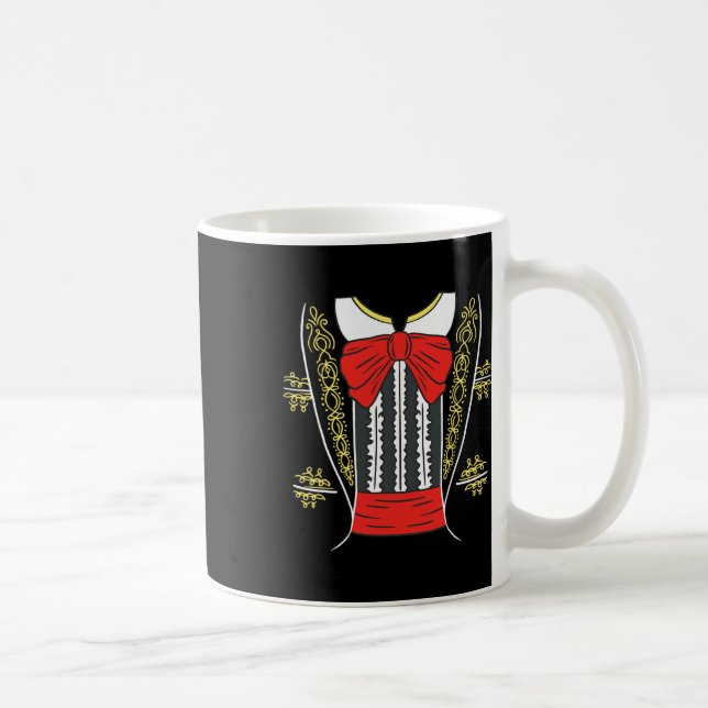 Mariachi Charro Mexican Costume for Cinco De Mayo Kaffemugg (Höger)
