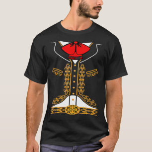 Mariachi Charro Mexican Costume for Cinco De Mayo T Shirt