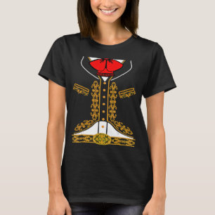 Mariachi Charro Mexican Costume for Cinco De Mayo T Shirt