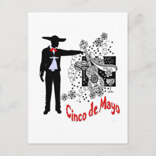Mariachi-Cinco de Mayo Vykort