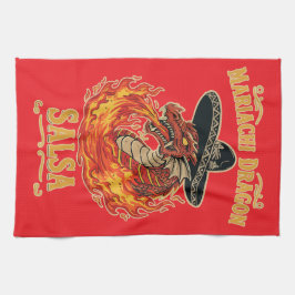 Mariachi Dragon Salsa Kökshandduk