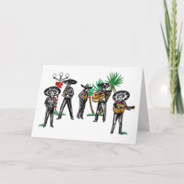 Mariachi jul helgkort