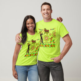 Mariachi magiska nätter blekgrön t shirt