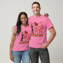 Mariachi magiska nätter rosa t shirt