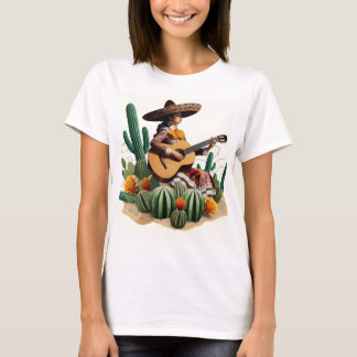 Mariachi Muse: Female Guitarist T Shirt