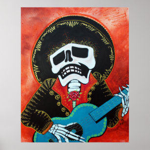 Mariachi Musician Poster