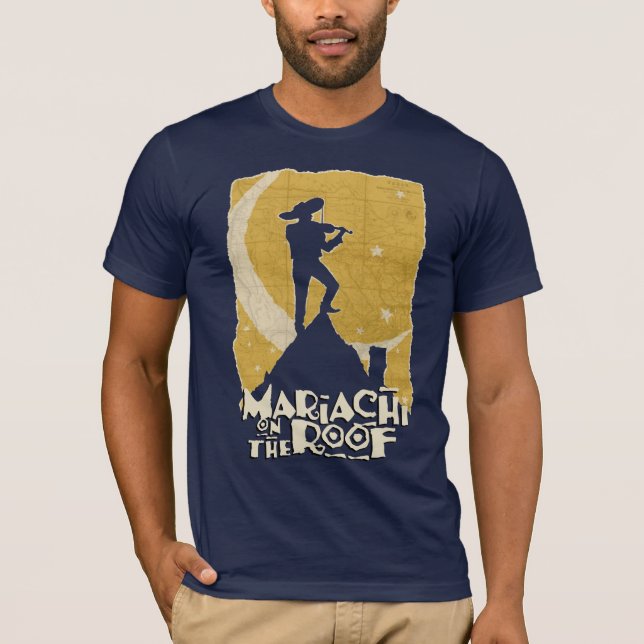 Mariachi på tak tröja (Framsida)