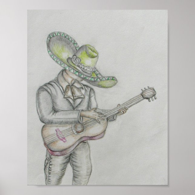 mariachi singer poster (Framsidan)