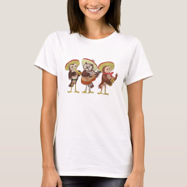 Mariachi Uggla band Tee Shirt (Framsida)