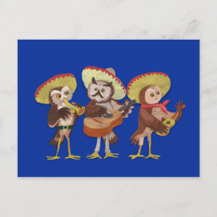 Mariachi Uggla band Vykort