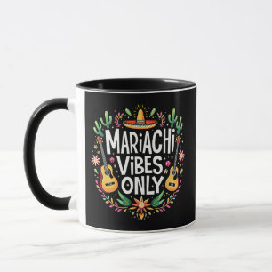 Mariachi Vibes Endast Mexico Saxophone Music Älska Mugg