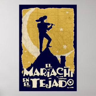 Mariachi vid Tak Poster