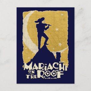 Mariachi vid Tak Vykort