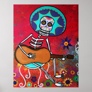 MARIACHIDAY OF THE DEADAFFISCH POSTER