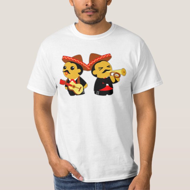 Mariachien sätter band t-shirt (Framsida)