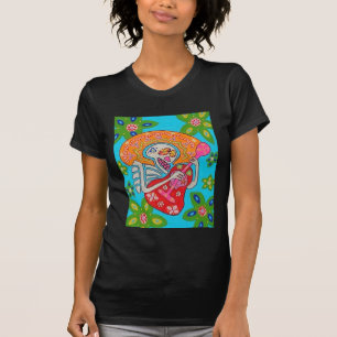 Mariachien Serenade - day of the deadskelett T-shirt