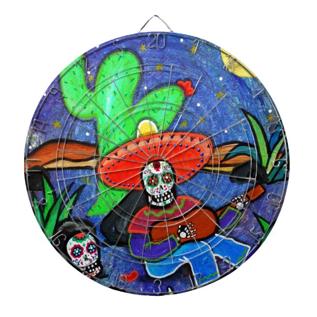 MARIACHISIESTADAY OF THE DEAD PILTAVLA (Framsidan)