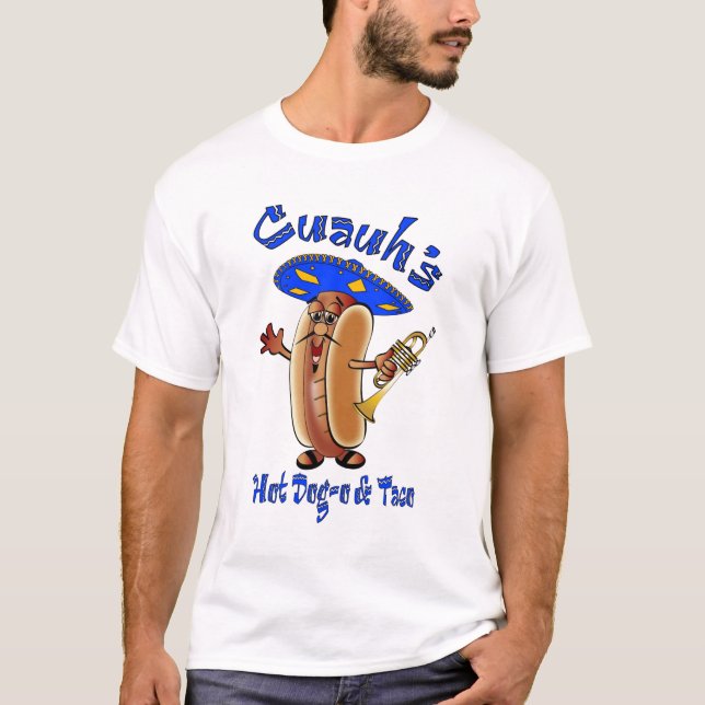 Mariachivarmkorv i så t-shirt (Framsida)