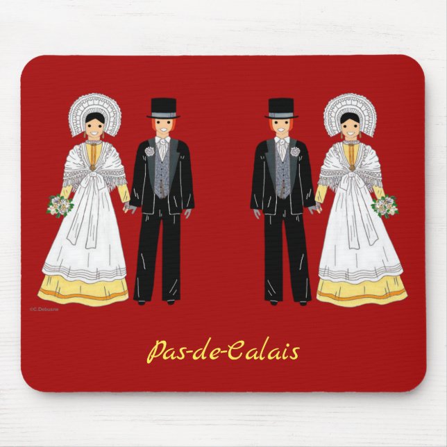Mariage en Pas-de-Calais, Frankrike Musmatta (Framsidan)