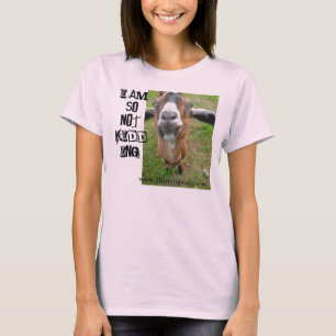 Mariah, Goat, jag skojar inte med Organic Tee Shirt