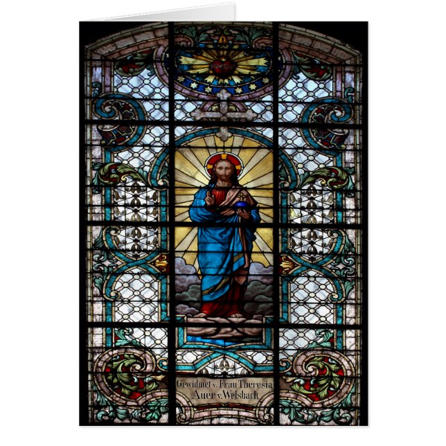 Mariahilf Wiens kyrka Hälsningskort (Framsidan)