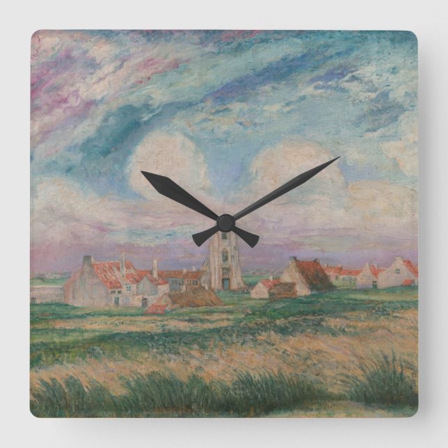 Mariakerke Fyrkantig Klocka (Framsida)