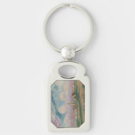 Mariakerke Rektangulärt Silverfärgad Nyckelring