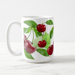 Marian Cherry Geometrisk Kaffemugg