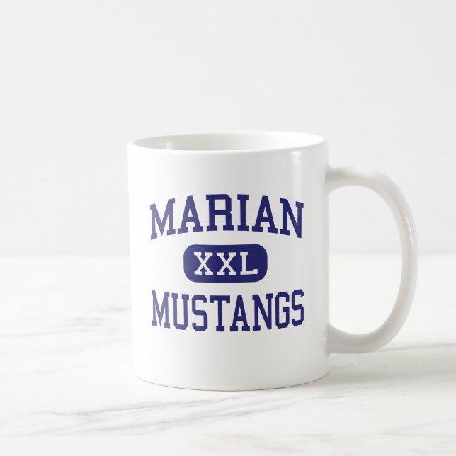 Marian - Mustangs - kick - Bloomfield Hills Kaffemugg (Höger)