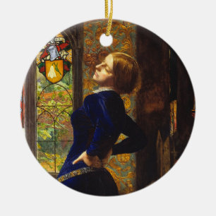 Mariana 1851 från Herr John Everett Millais Julgransprydnad Keramik