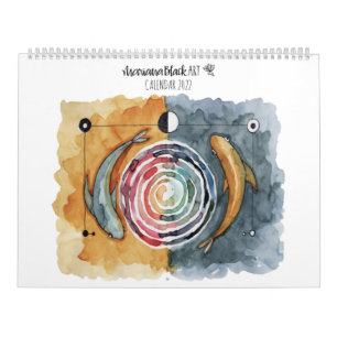 Mariana Black Art Calendar Kalender