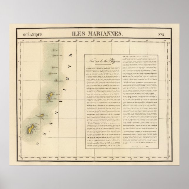 Mariana Islands Oceania nr 5 Poster (Framsidan)