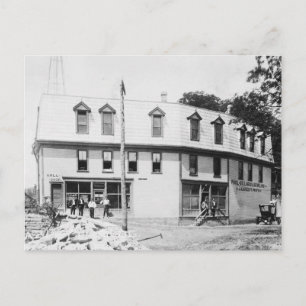 Marianna Pennsylvania Hazlett Biljard 1910 Vykort