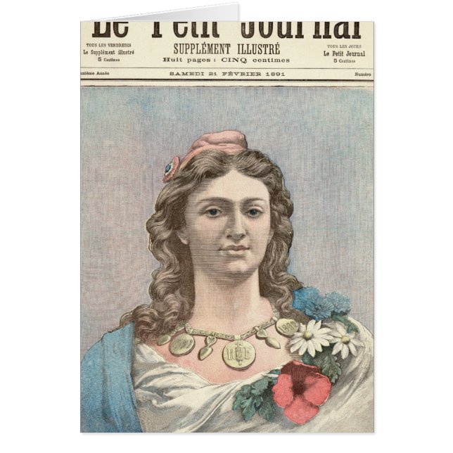 Marianne Hälsningskort (Framsidan)