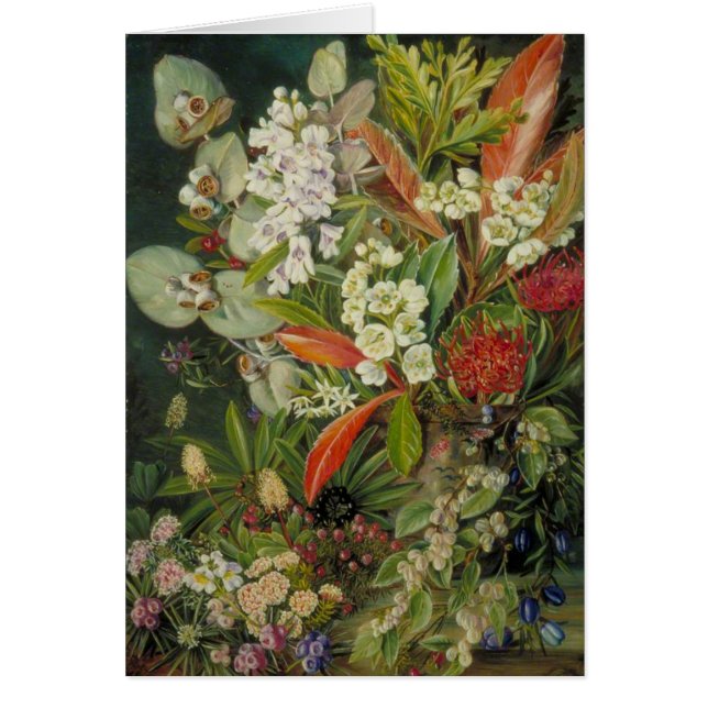 Marianne North Botanical Painting Hälsningskort (Framsidan)
