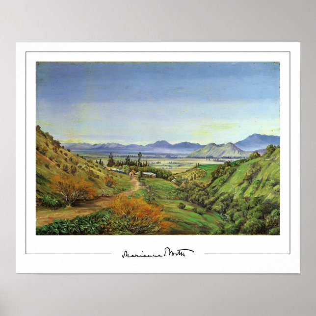 Marianne North Zedign Art Poster #3 (Framsidan)