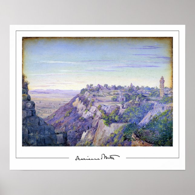 Marianne North Zedign konstaffisch #6 Poster (Framsidan)
