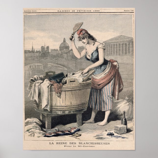 Marianne the Queen of the Washerwomen Poster (Framsidan)
