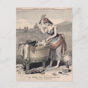 Marianne the Queen of the Washerwomen Vykort