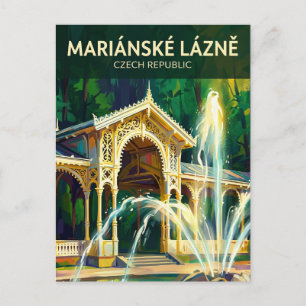 Mariánské Lázně Tjeckien Vykort